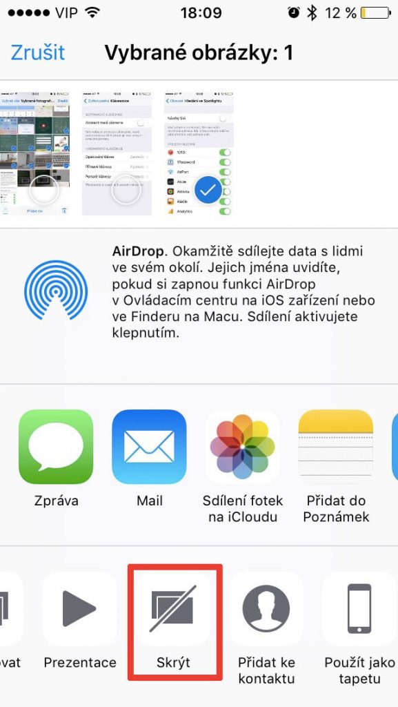 10 skrytých funkcí iOS 9