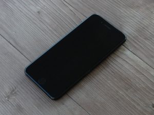 jet black iPhone