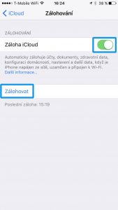 Jak zálohovat iPhone