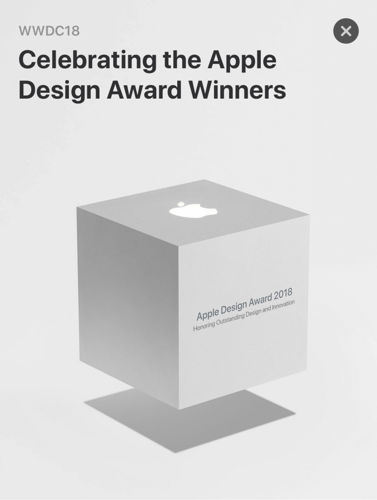 Apple Design Awards 2018