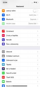 jak vymazat iPhone